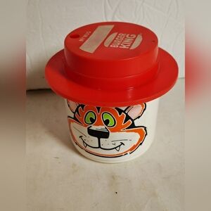 Burger King My Mug Tiger Whirley Industries Vintage 70's Made In USA 4"